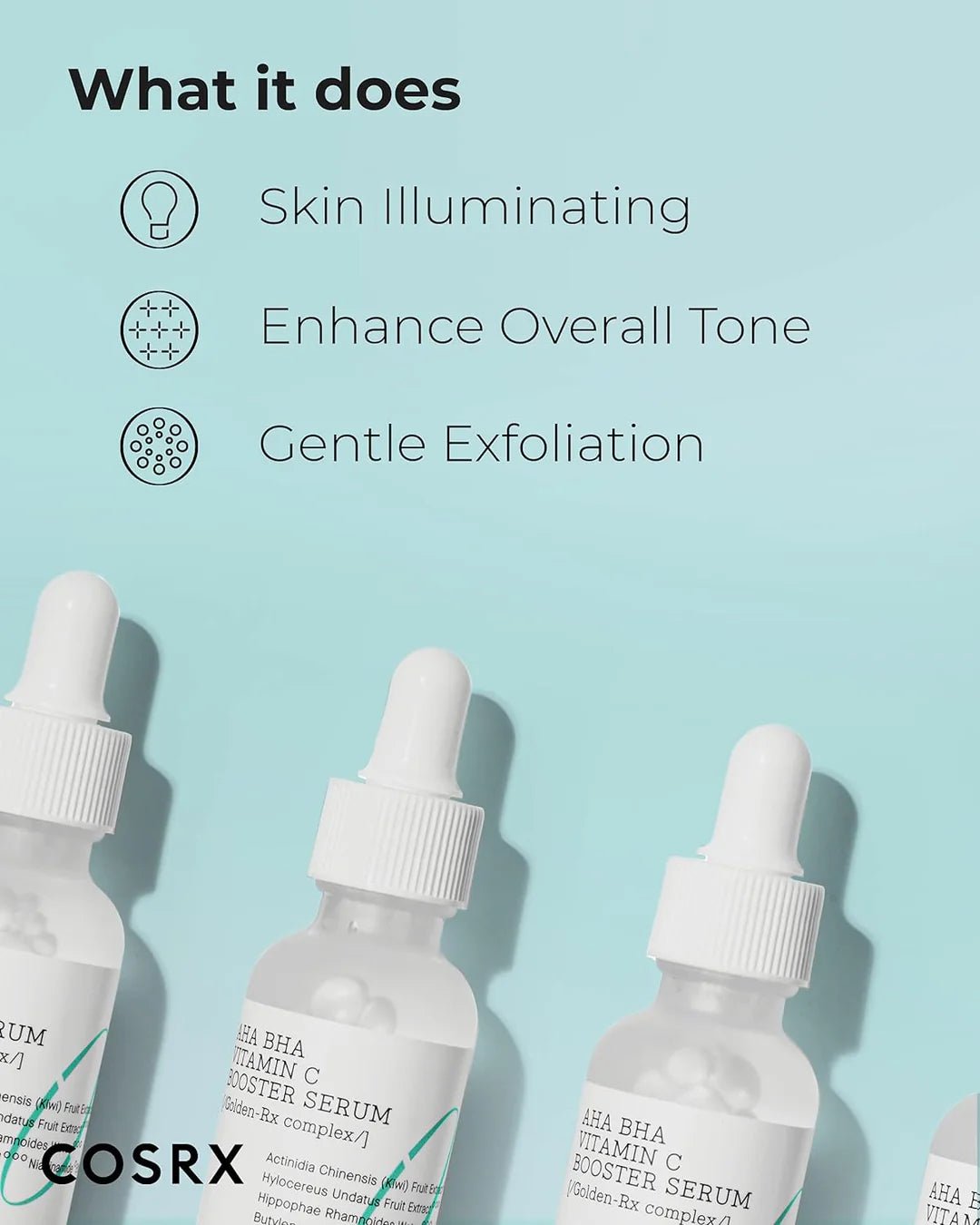 COSRX Refresh AHA BHA Vitamin C Booster Serum 30ml