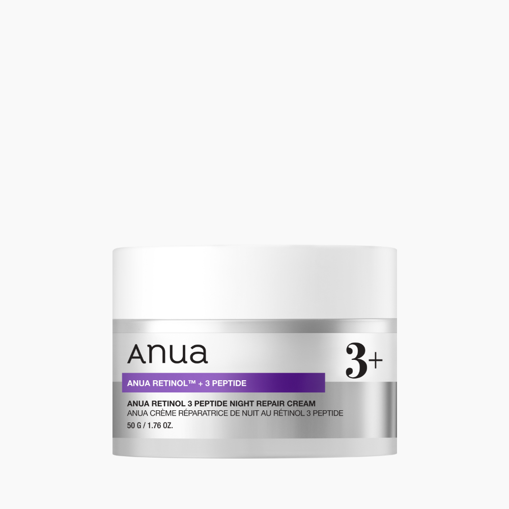 ANUA Retinol 3 Peptide Crème Réparatrice de Nuit [50ml]