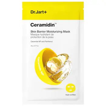 [Dr. Jart+] Ceramidin Skin Barrier Moisturizing Mask Set [22g x 5 Stk.] - Skin Care