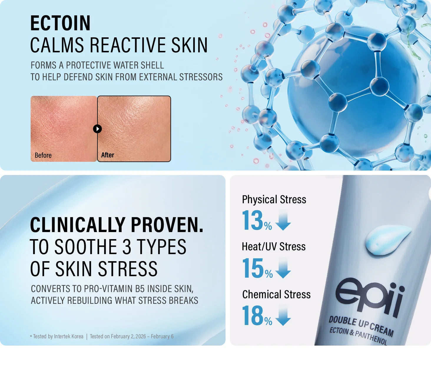 Double Up Cream Ectoin &amp; Panthenol