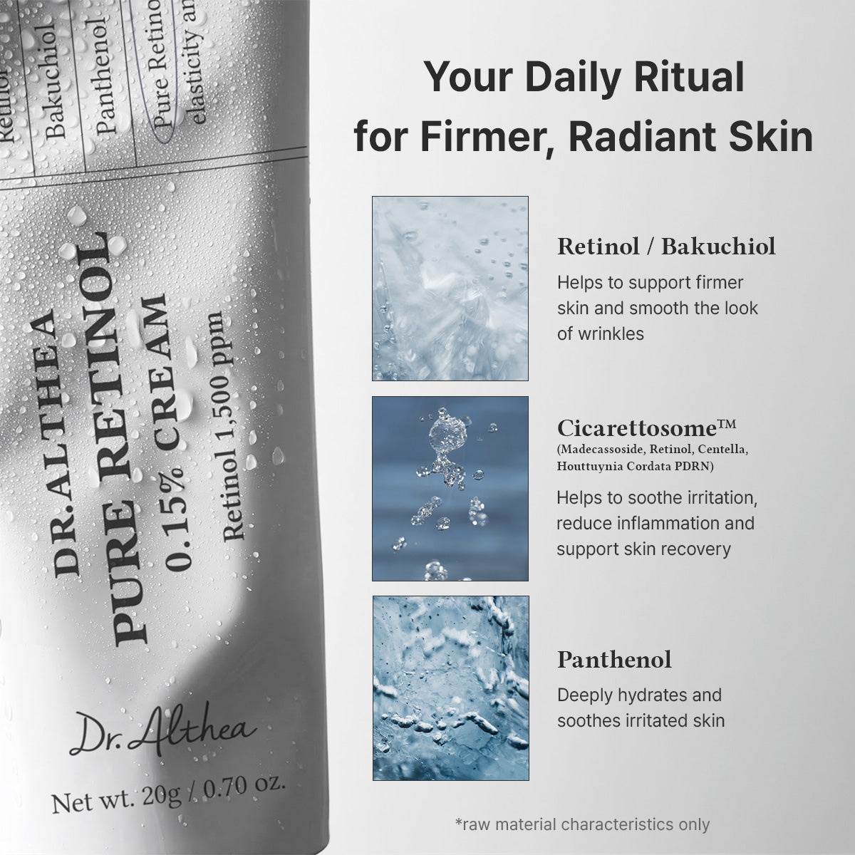 Crème au rétinol pur 0,15 % [20g]