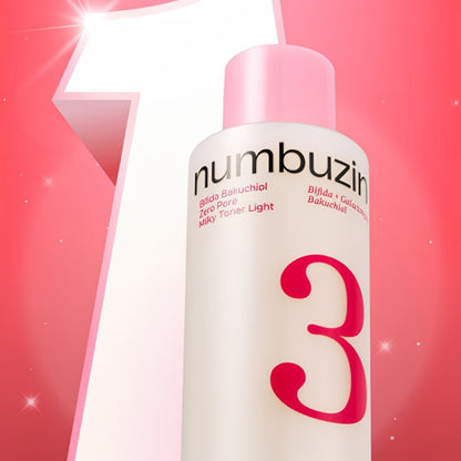 No. 3 Bifida Bakuchiol Zero Pore Milky Toner Light [200ml]