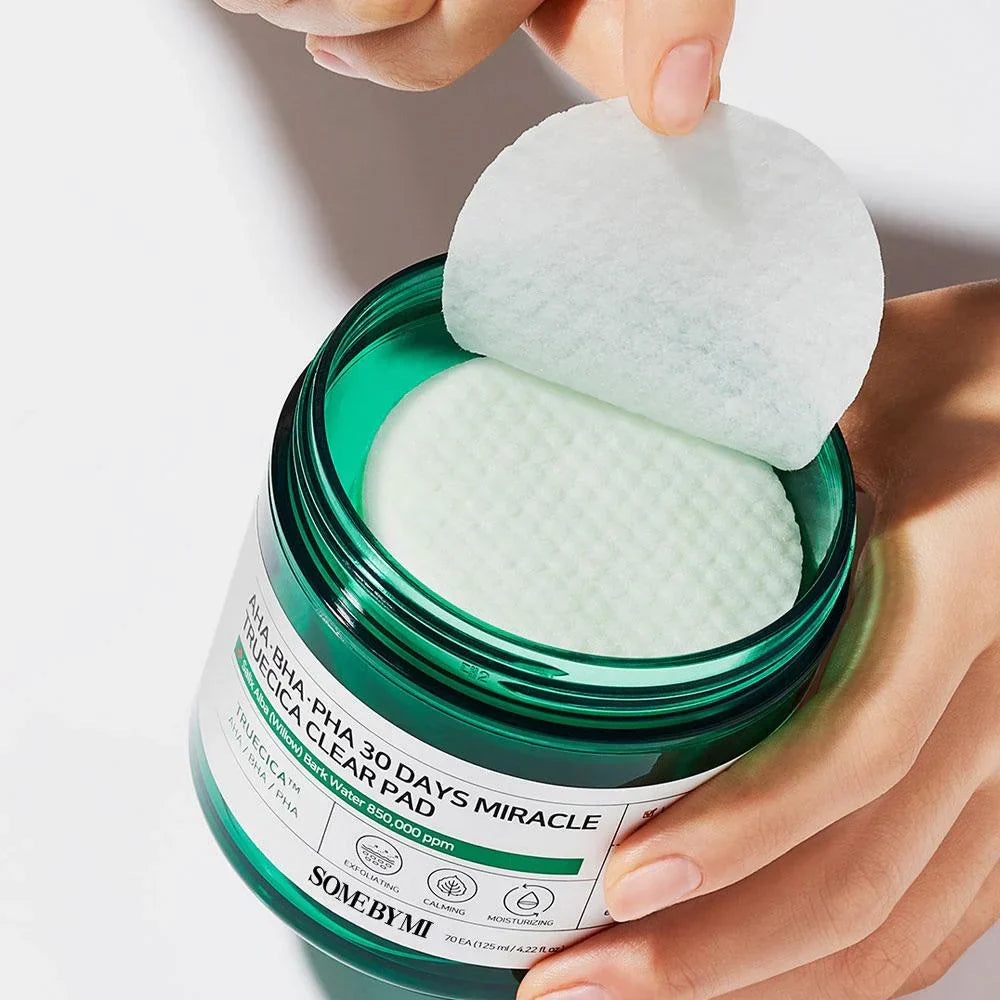 AHA BHA PHA 30 Days Miracle Truecica Clear Pad [70ea]