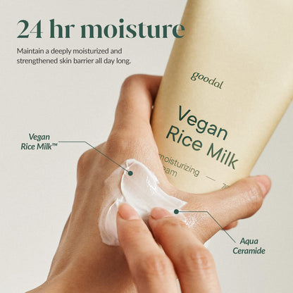 [GOODAL] Vegan Rice Milk Moisturizing Cream [70ml] - 