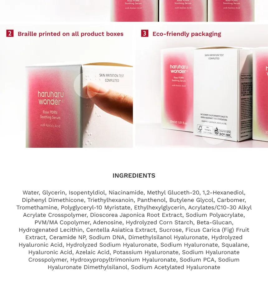 Rose PDRN Soothing Serum [30ml]