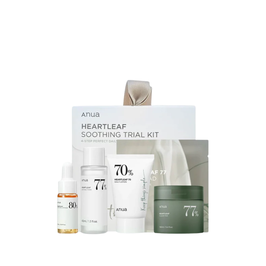 Heartleaf Soothing Trial Kit [4 Pcs]