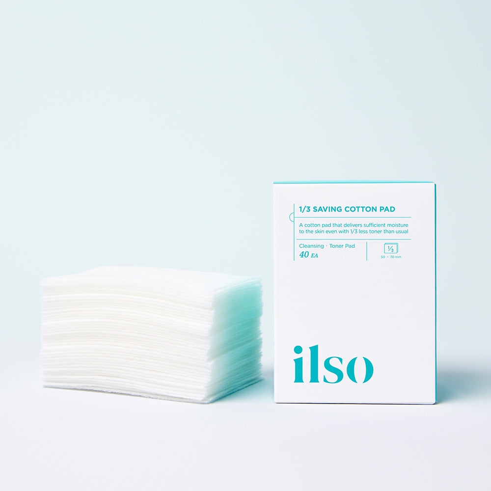 [ilso] 1/3 Saving Cotton Pad [40pcs]