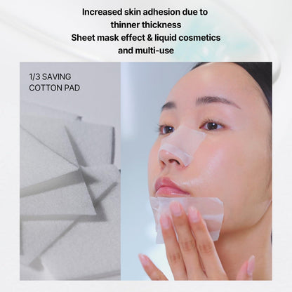 [ilso] 1/3 Saving Cotton Pad [40pcs]