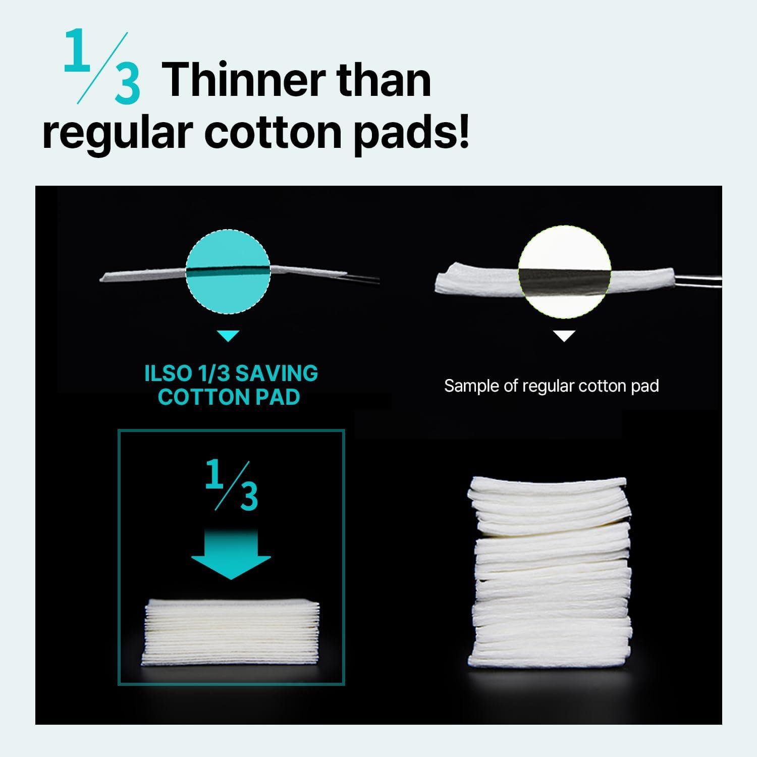 [ilso] 1/3 Saving Cotton Pad [40pcs]