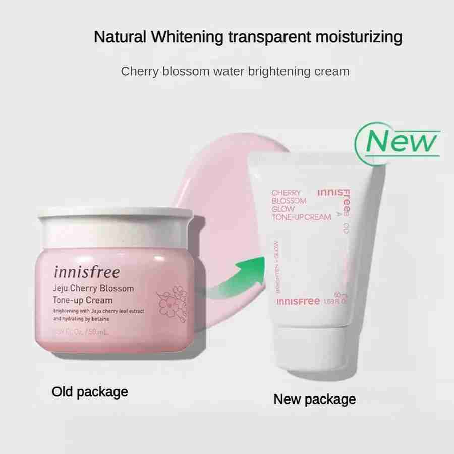 [innisfree] Cherry Blossom Glow Tone - Up Cream [50ml] - Gesichtspflege