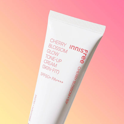 [innisfree] Cherry Blossom Glow Tone - Up Cream Skin - Fit [50ml] - Gesichtspflege