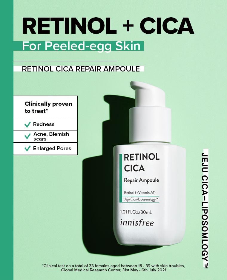 [innisfree] Retinol Cica Repair Ampoule [30ml] - 