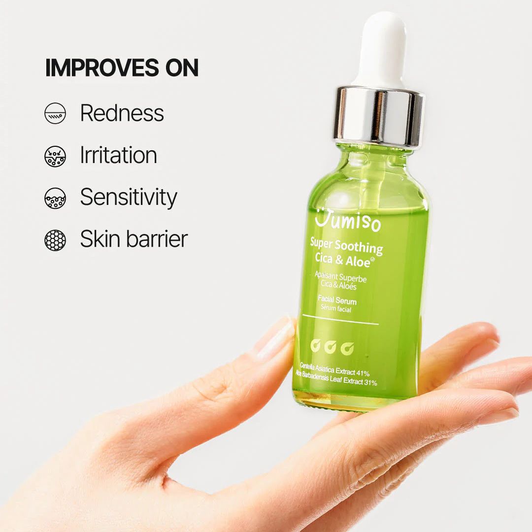 [Jumiso] Super Soothing Cica &amp; Aloe Facial Serum [30ml] - 