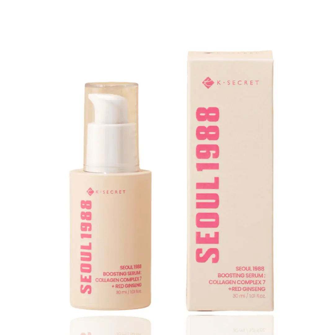SEOUL 1988 Boosting Serum : Collagen Complex 7 + Red Ginseng [30ml]