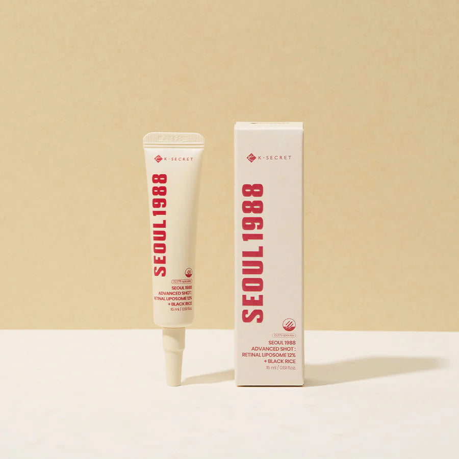 SEOUL 1988 Advanced Shot: Retinal Liposome 12% + Black Rice [15ml]