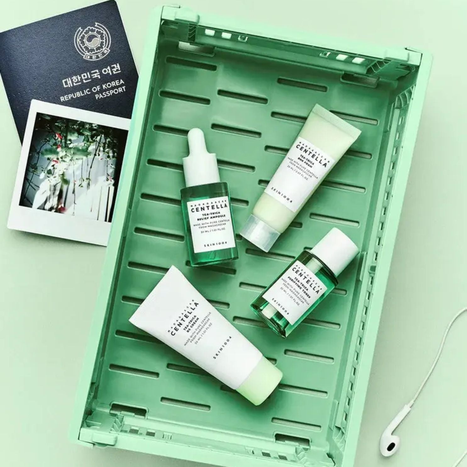 Madagascar Centella Tea-Trica Travel Kit [4 pièces]