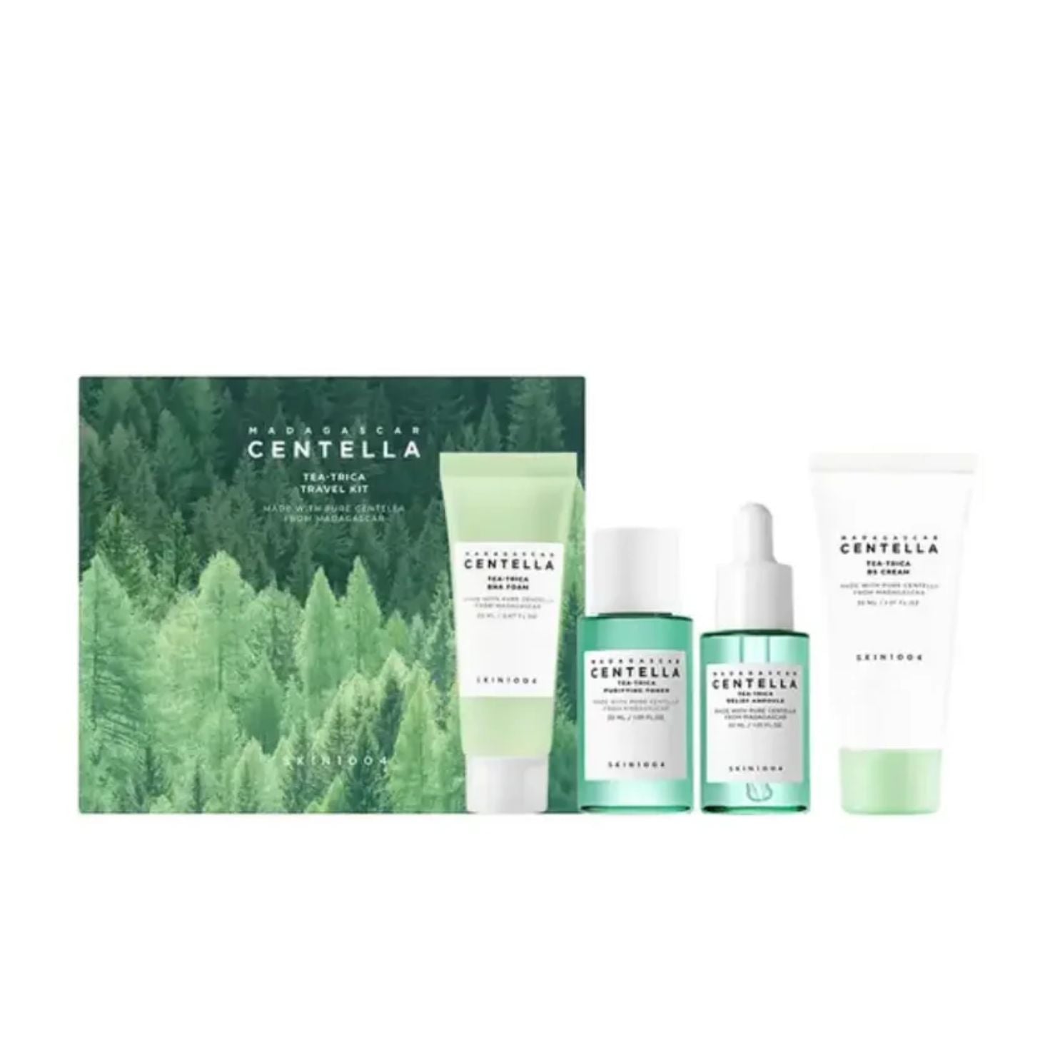 Madagascar Centella Tea-Trica Travel Kit [4 pièces]