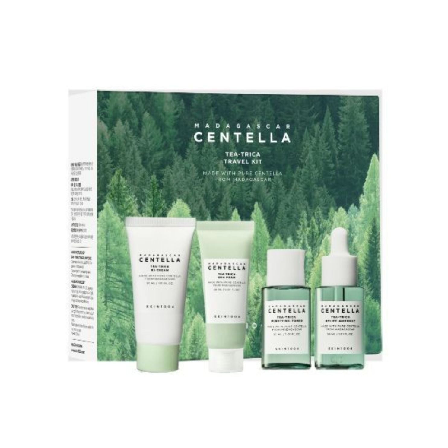 Madagascar Centella Tea-Trica Travel Kit [4 pièces]