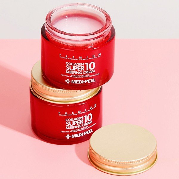 [Medi - Peel] Collagen Super 10 Sleeping Cream [70ml] - Schlafcremes