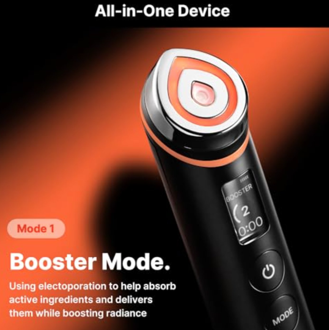 ほぼ新品】AGE-R BOOSTER PRO ブラック（Shop Medicube Age-R Booster 