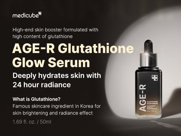 medicube glutathione glow serum reviews MEDICUBE AGE-R Glutathione Glow Serum 50ml