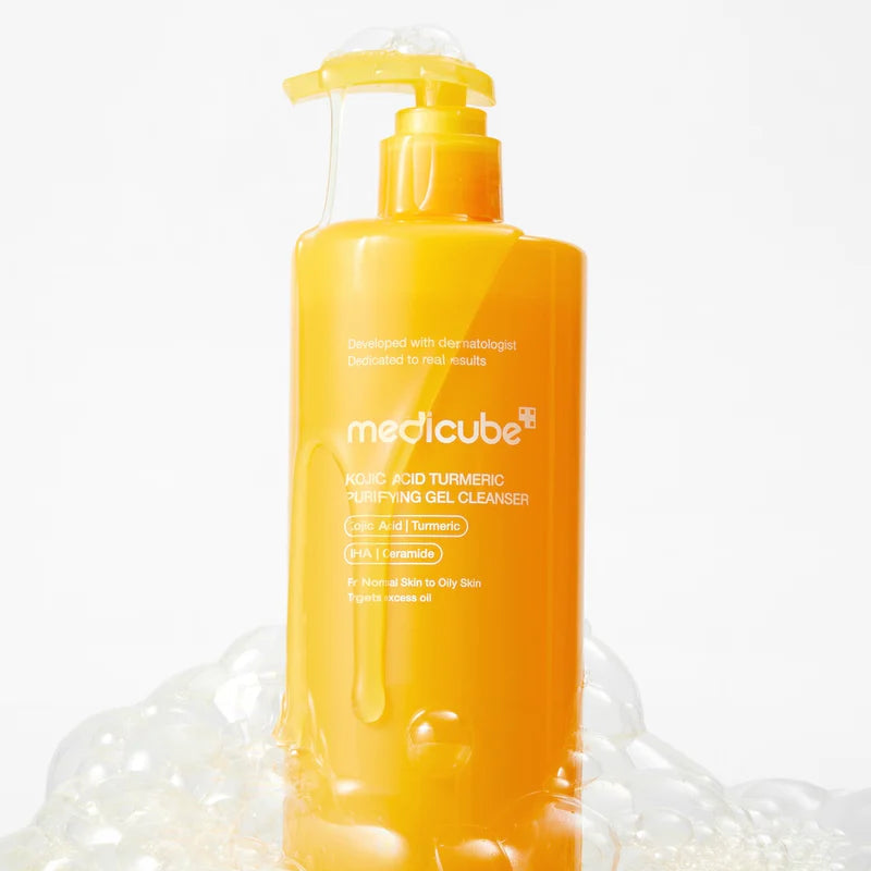 Kojic Acid Turmeric Gel to Foam Cleanser [500ml]