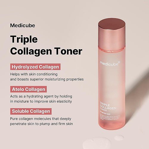 [medicube] Triple Collagen Toner [140ml] - Toner