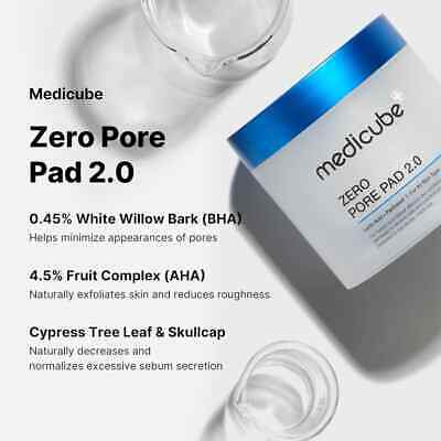 [medicube] Zero Pore Pad 2.0 - 70 pads - Exfoliator