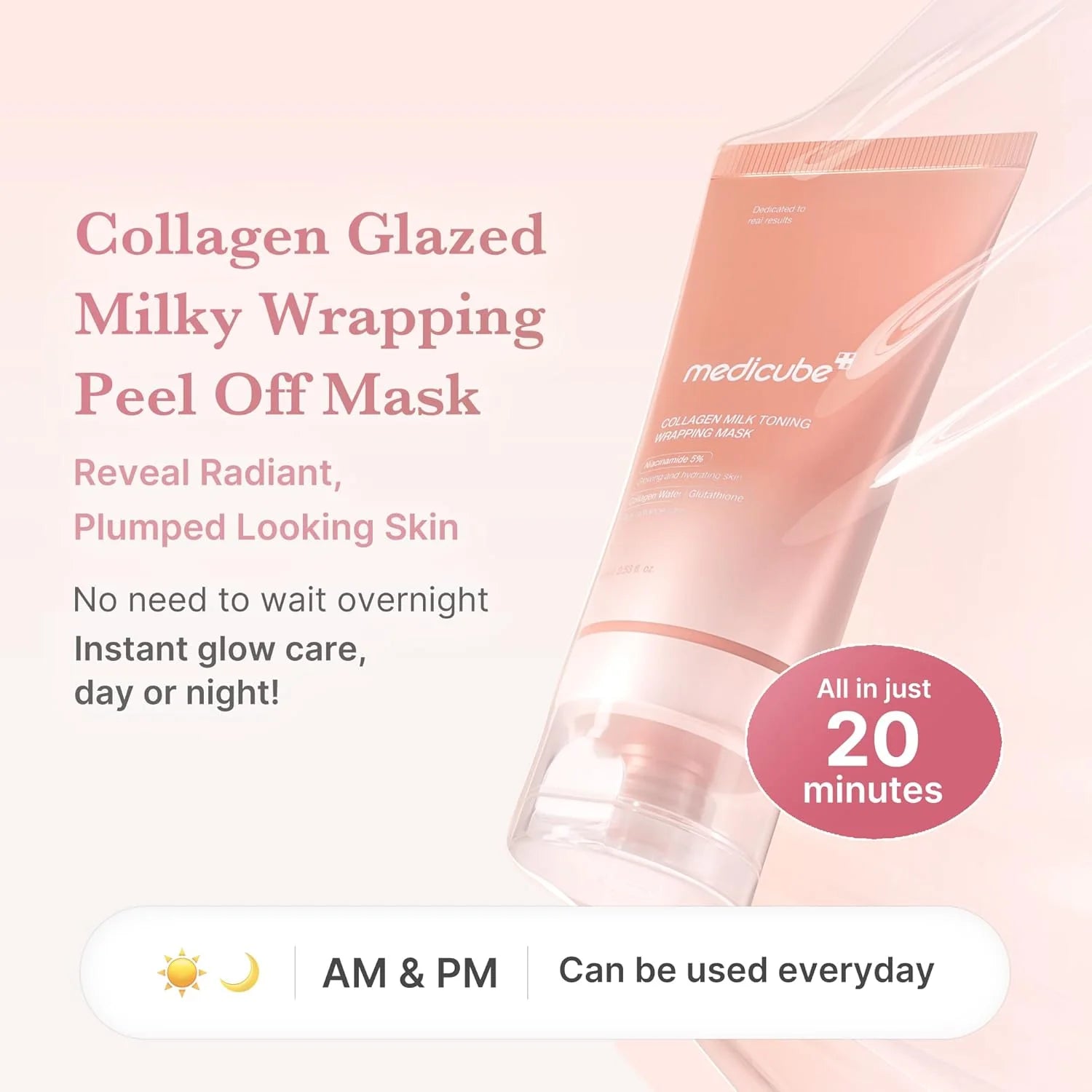 Collagen Milk Toning Wrapping Mask [75ml]