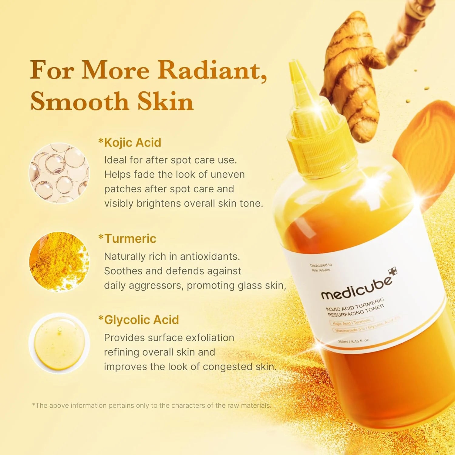 Lotion tonique resurfaçante à l&