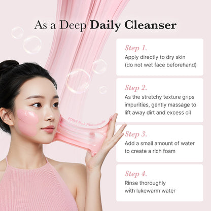 PDRN Pink Niacinamide Whip Cleanser [120g]
