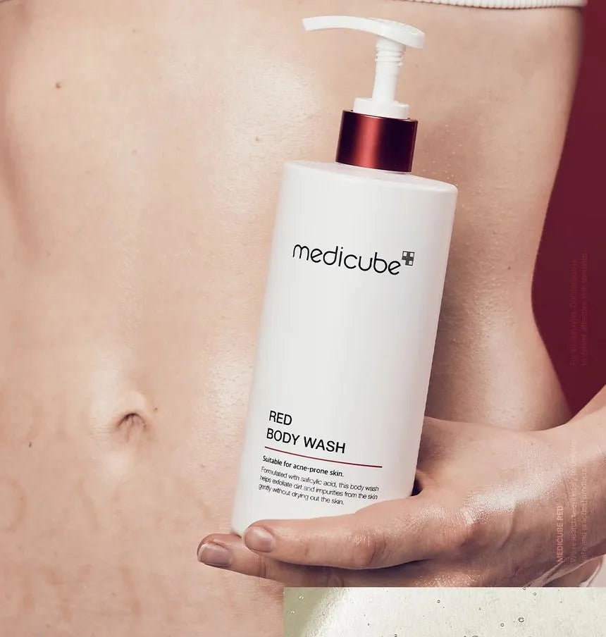 Gel douche corps rouge [400g]