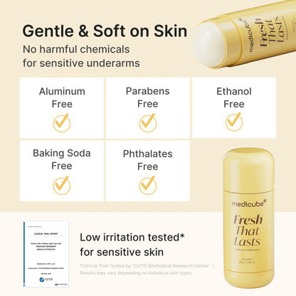 Vanilla &amp; Pistachio Deodorant
