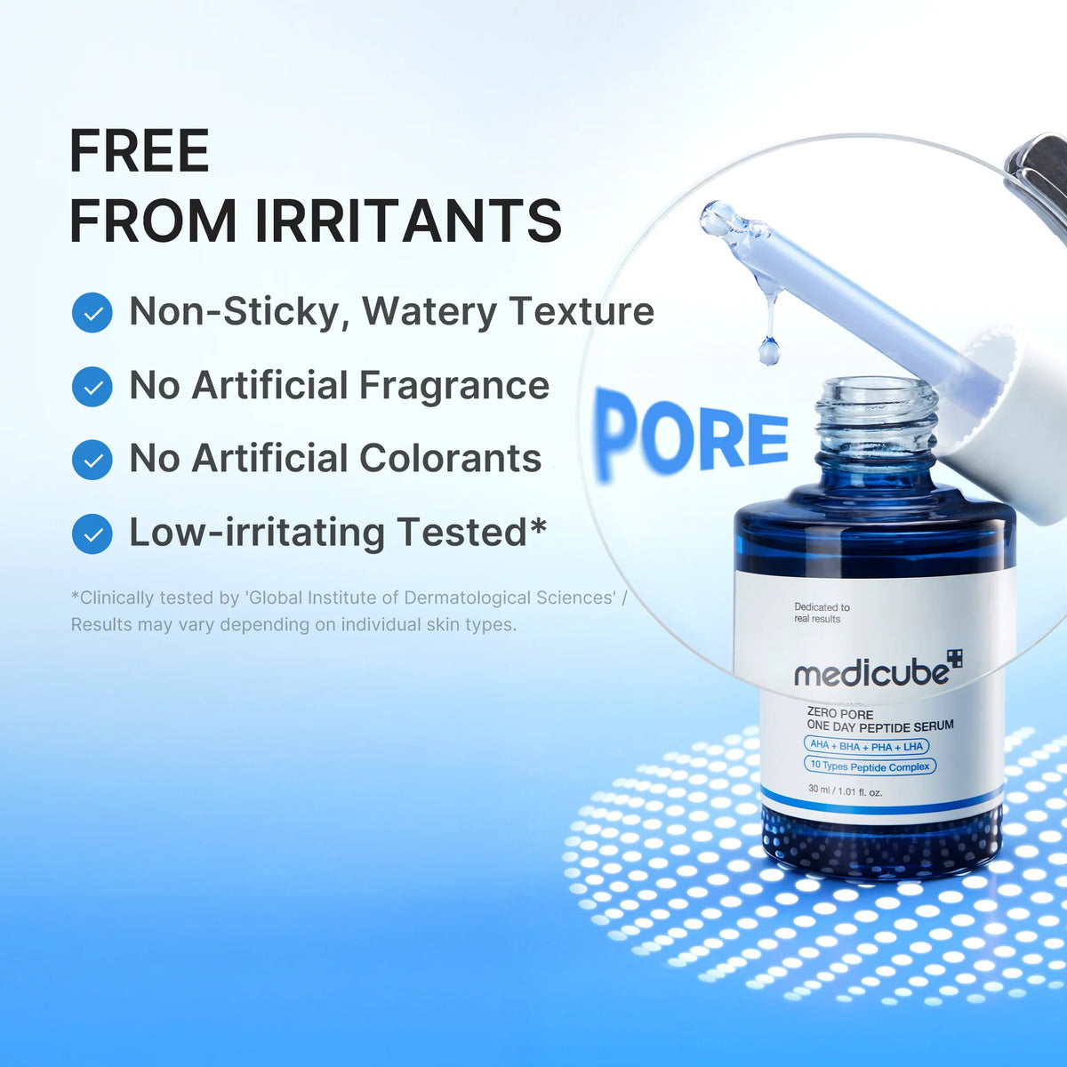 Zero Pore One Day Peptide Serum