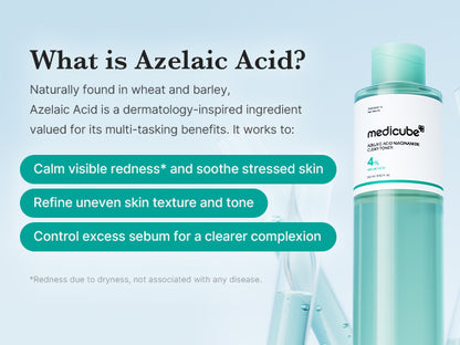 Azelaic Acid Niacinamide Clear Toner [250ml]
