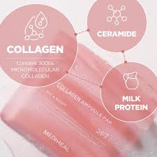 [Mediheal] Collagen Ampoule Pad [100pcs] - Gesichtspflege