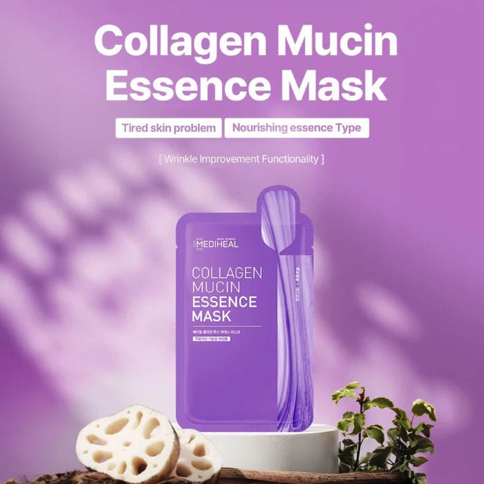 [Mediheal] Collagen Mucin Essence Mask [5pcs] - Gesichtspflege