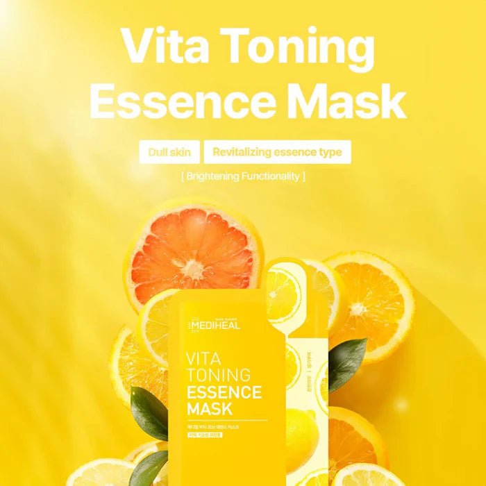 [Mediheal] Vita Toning Essence Mask [5pcs] - Gesichtspflege