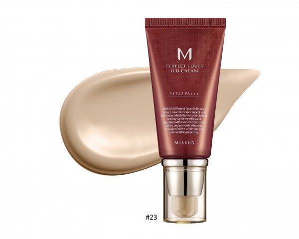 [Missha] M Perfect Cover BB Cream SPF42 PA+++ - 6 Colors - 