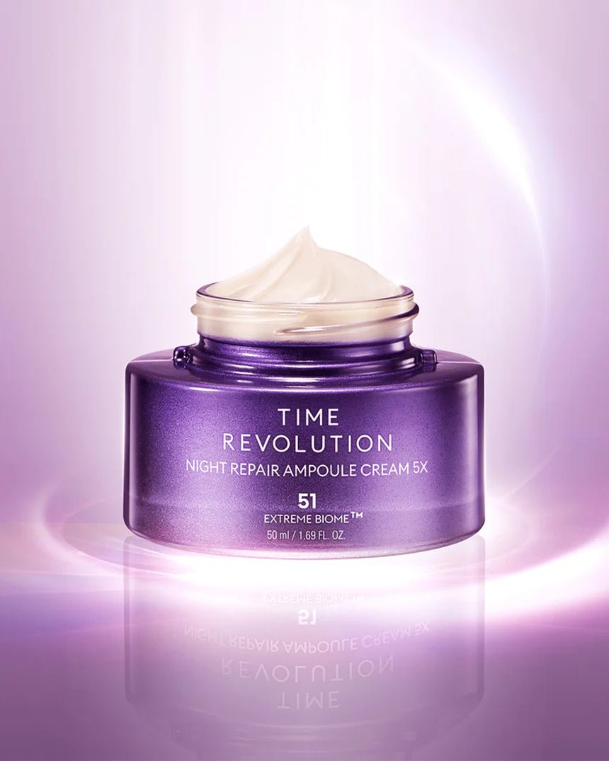 [Missha] Time Revolution Night Repair Ampoule Cream 5X [50ml] - 