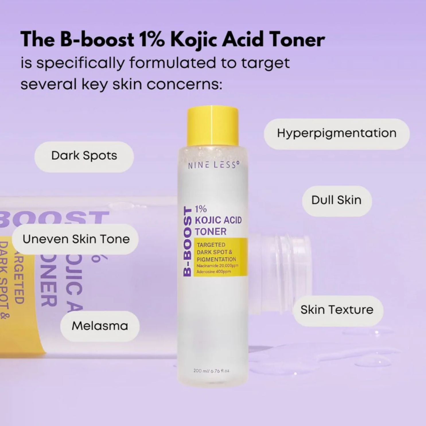 B-Boost Toner 1% Acide Kojique [200 ml]