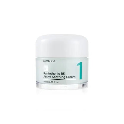 [numbuzin] No.1 Pantothenic B5 Active Soothing Cream [80ml] - Gesichtscreme