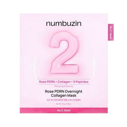 No.2 Rose PDRN Overnight Collagen Mask [1pc]
