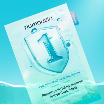 [numbuzin] No.1 Pantothenic B5 Hyaluronic Active Clear Mask [26ml]