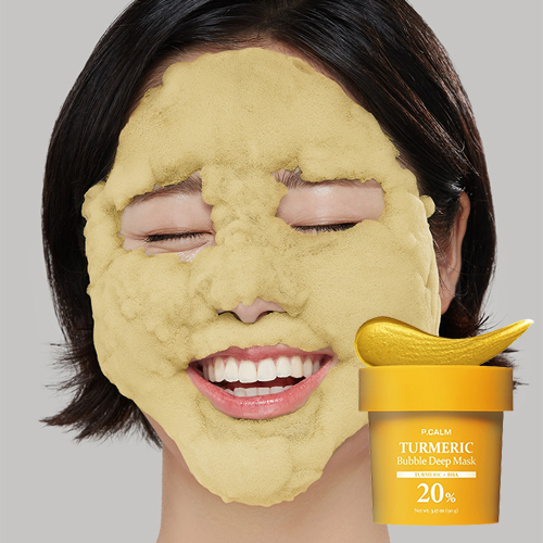 P.Calm Turmeric Bubble Deep Mask [90ml]