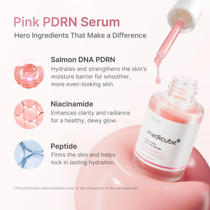 Ultra Light PDRN Pink Peptide Serum [30ml]
