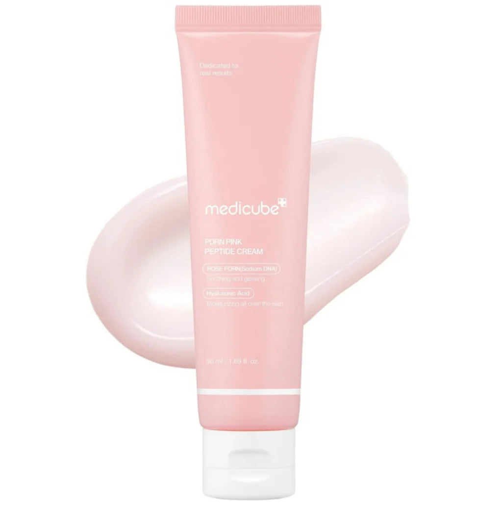 Crème hydratante hyaluronique rose PDRN [50 ml]