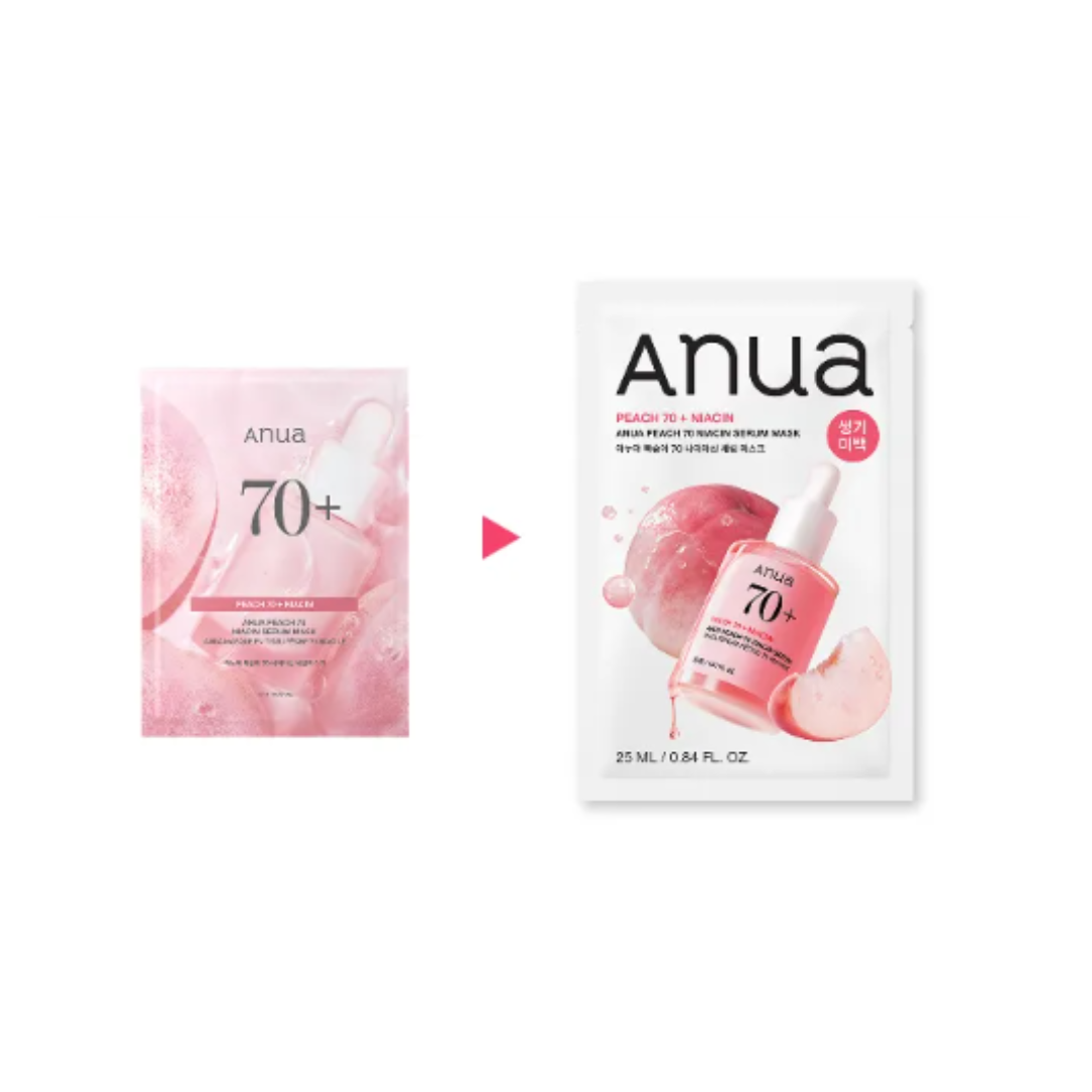 Peach Niacin Serum Mask [25ml]