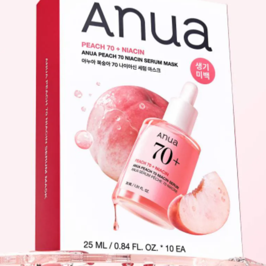 Peach Niacin Serum Mask [25ml]
