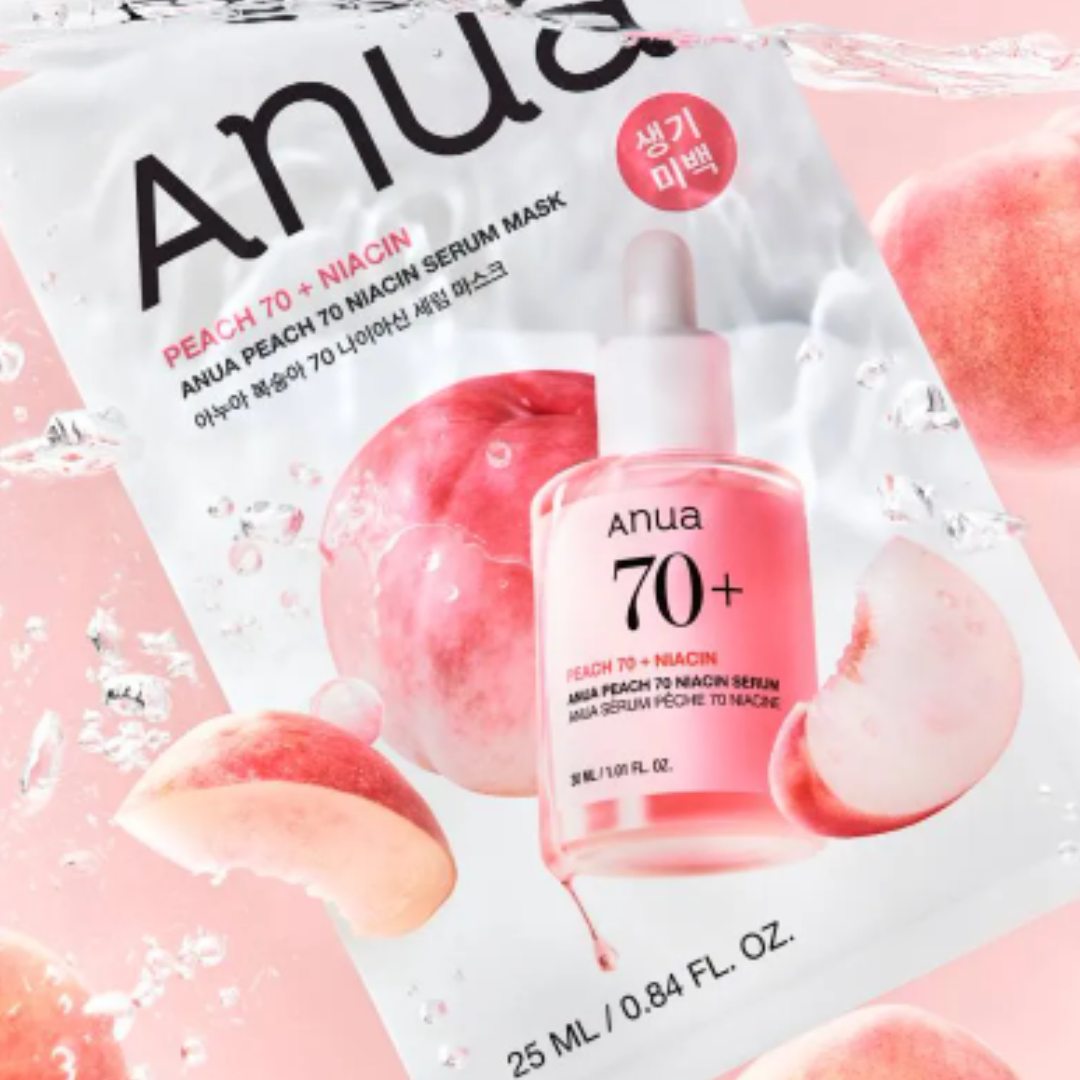 Peach Niacin Serum Mask [25ml]